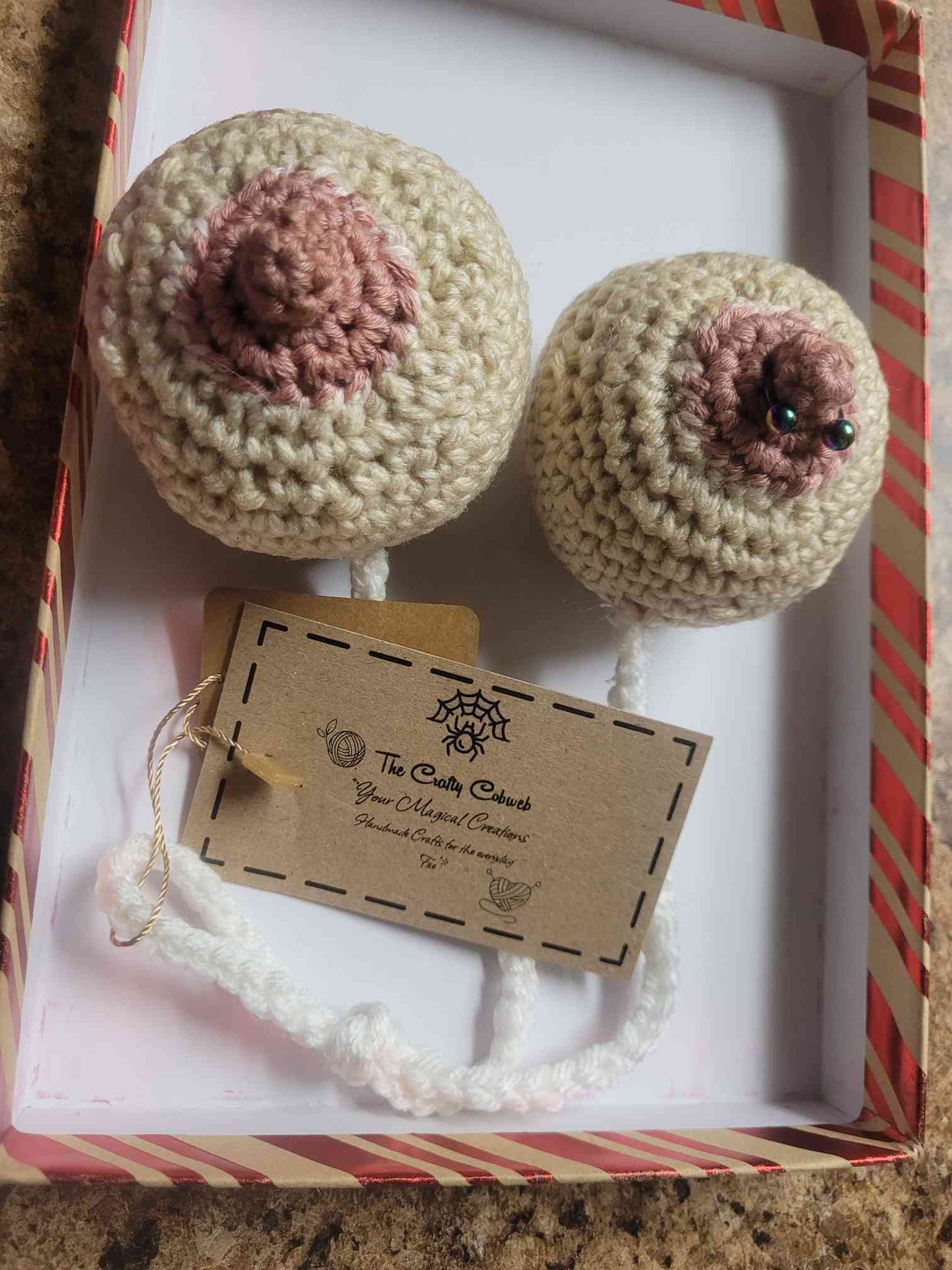 Titty Rear View Ornaments