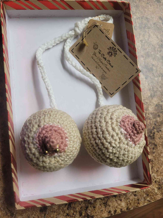 Titty Rear View Ornaments